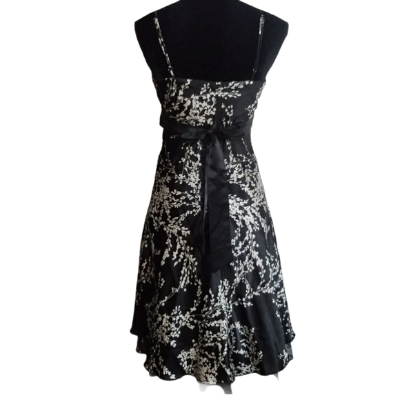 SPEECHLESS Dress Black White Midi Sleeveless Size 9 - Picture 3 of 7